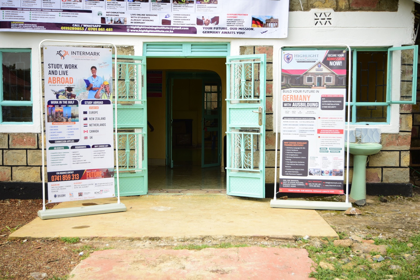 Highlight Training Institute campus entrance