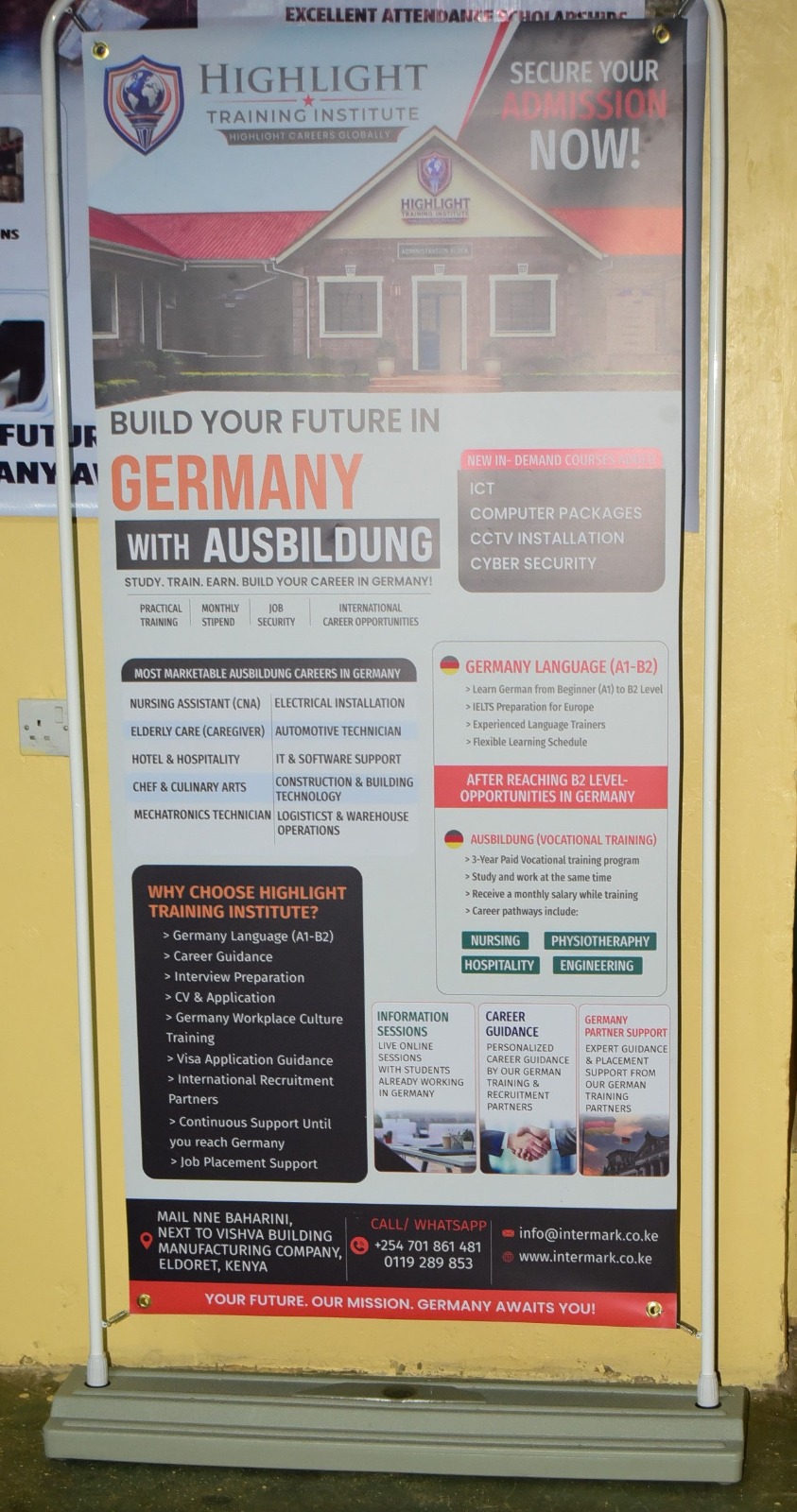 Build your future in Germany with Ausbildung banner