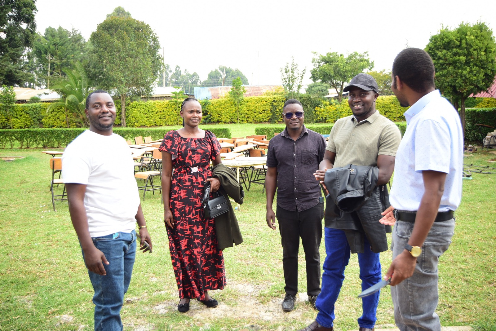Highlight Training Institute team outdoors